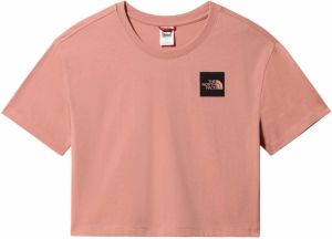 The North Face W Cropped Fine Tee Pink