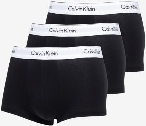 Calvin Klein Modern Cotton Stretch Low Rise Trunk 3-Pack Black/ White