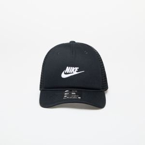 Šiltovka Nike Rise Cap Structured Trucker Cap Black/ Black/ White M/L