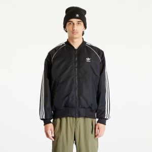 adidas Comm Sustainability Varsity Bomber Jacket Black