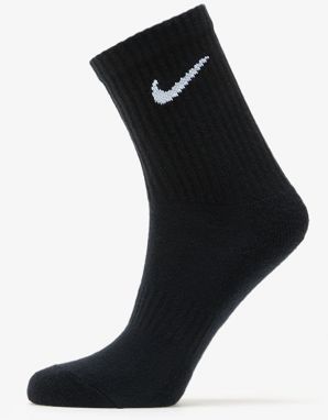 Nike Everyday Cush 3-Pack Crew Socks Black/ White XL