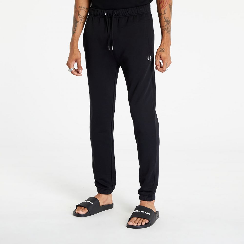 Kalhoty FRED PERRY Loopback Sweatpant Black L