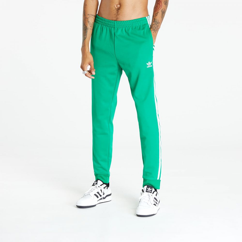 Kalhoty adidas Adicolor Classics Sst Track Pant Green/ White XL