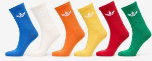 adidas Trefoil Cushion Crew Sock 6-Pack Multicolor