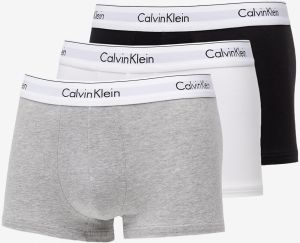 Calvin Klein Modern Cotton Stretch Trunk 3-Pack Black/ White/ Grey Heather