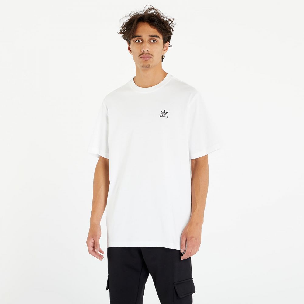 Tričko adidas Adicolor Classics Back+Front Trefoil Boxy Tee White/ Black L