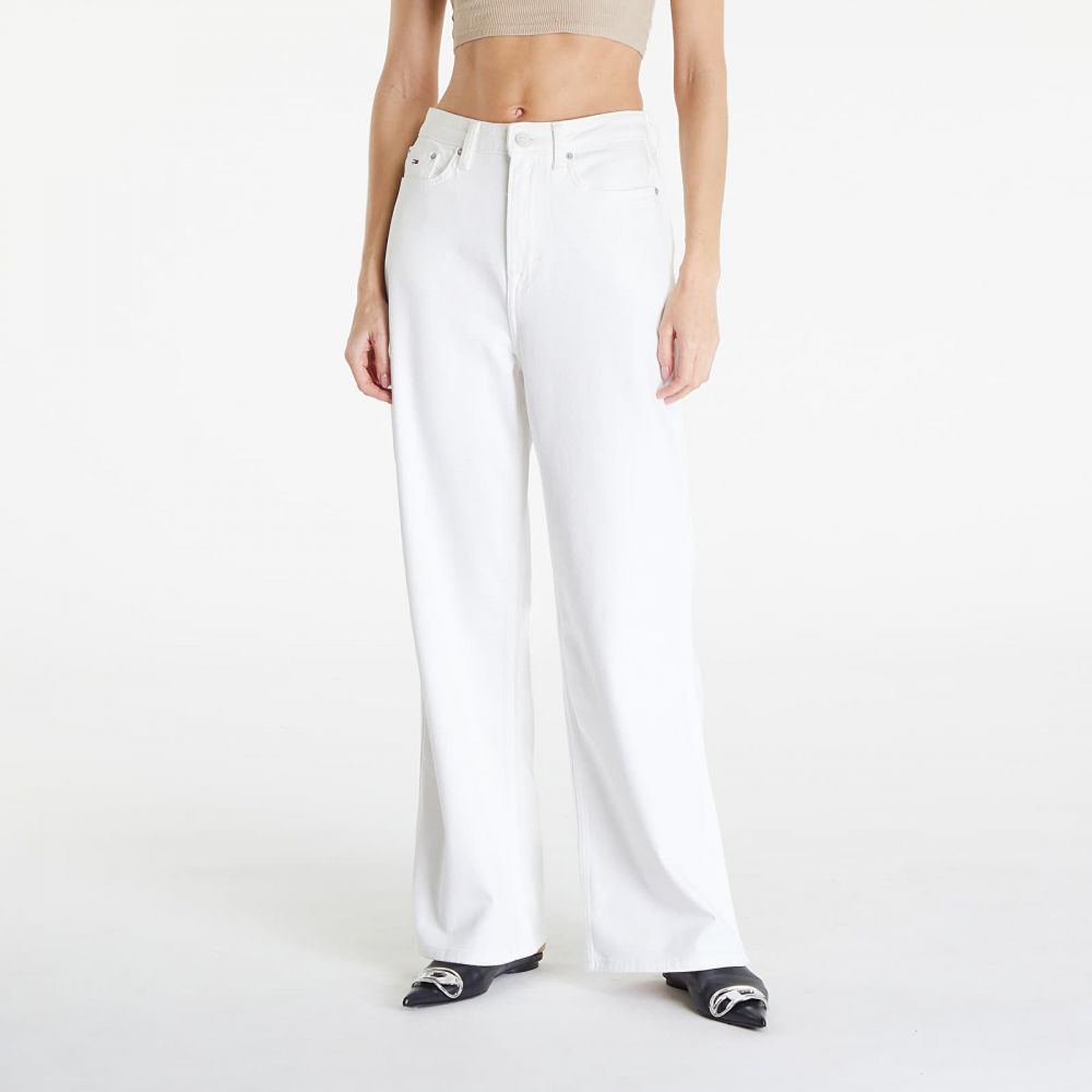 Kalhoty Tommy Jeans Gmd Claire High Rise Wide Jeans White W25/L30