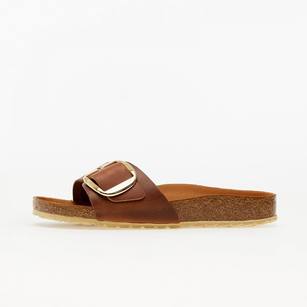 Tenisky Birkenstock Madrid Big Buckle LEOI Cognac HEX EUR 37