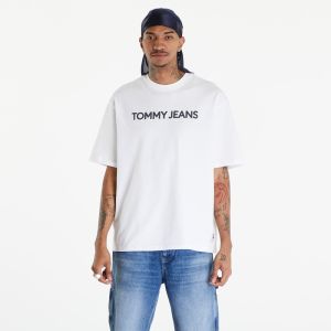 Tommy Jeans Logo Oversized Fit T-Shirt White
