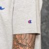 Champion Crewneck T-Shirt Light Oxford Grey galéria