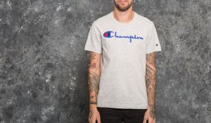 Champion Crewneck T-Shirt Light Oxford Grey