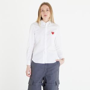Košeľa Comme des Garçons PLAY Heart Logo Shirt White S