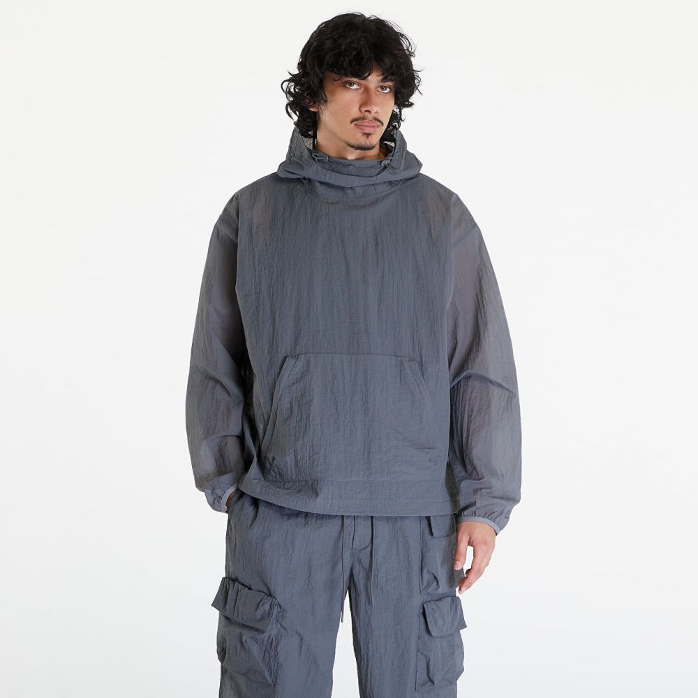 Mikina Nike Sportswear Tech Pack Men's Woven Mesh Pullover Iron Grey/ Iron Grey XS