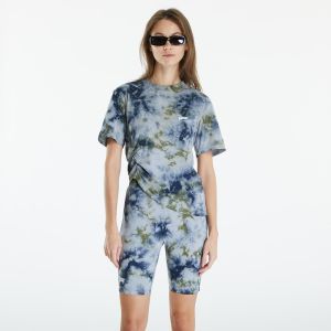 Tričko Patta Femme Tie Dye Cropped Ruched T-Shirt Quarry XS