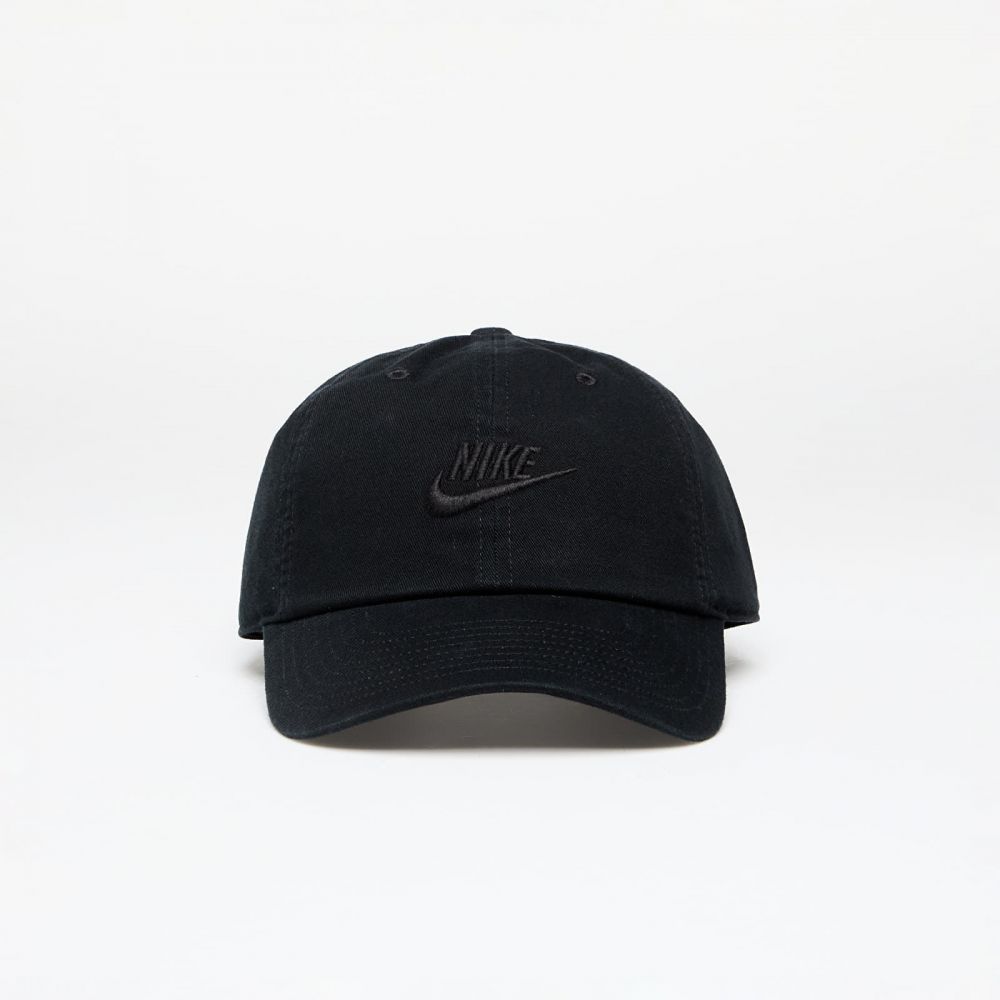 Šiltovka Nike Club Unstructured Futura Wash Cap Black/ Black L/XL