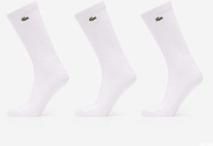 Ponožky LACOSTE Socks 3-Pack White 39-42