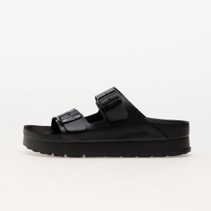 Tenisky Birkenstock Arizona PAP Flex Platform Natural Leather Black EUR 41