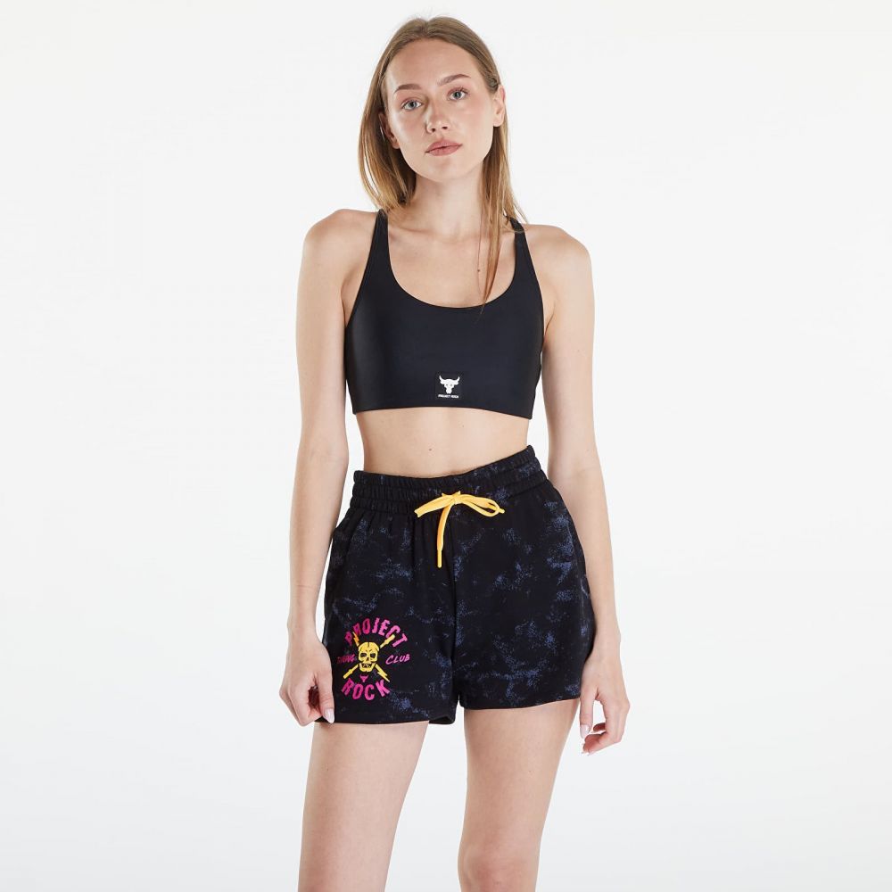 Under Armour Project Rock All Train Crossbck Bra Black/ White XS