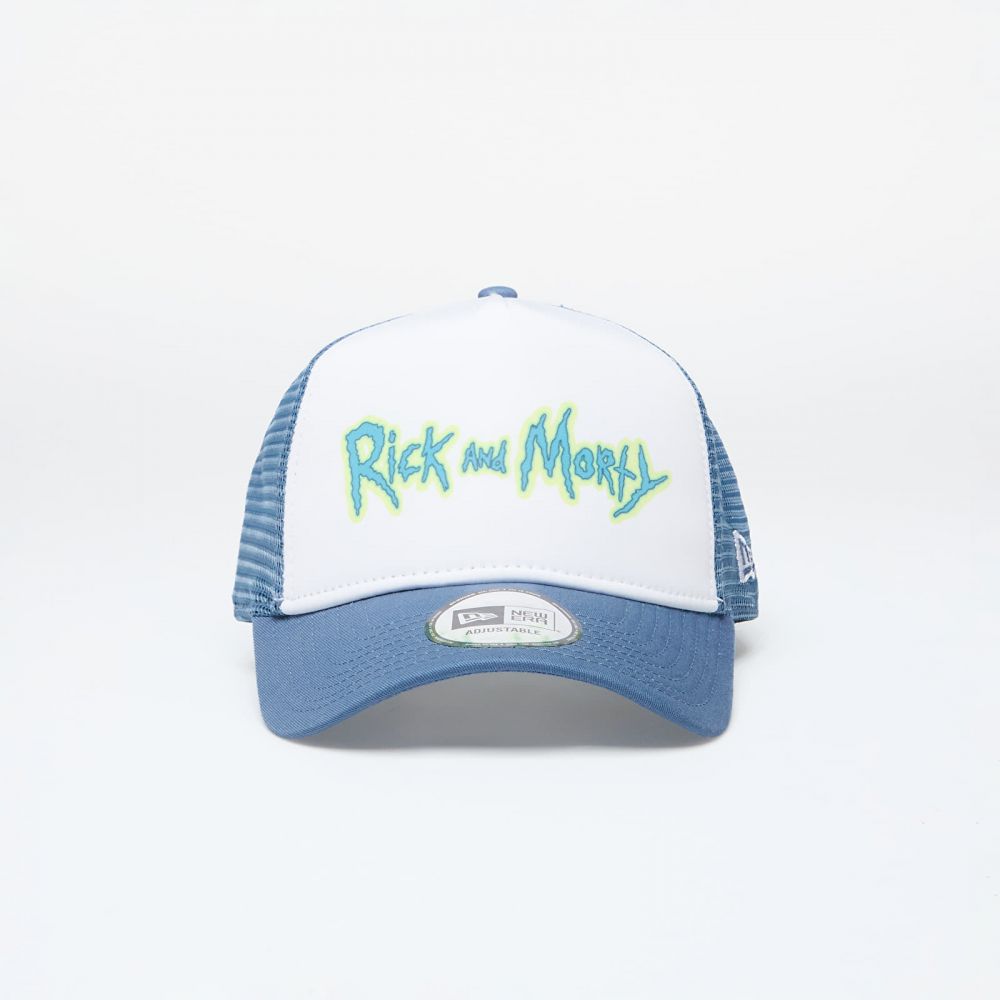 Šiltovka New Era x Rick And Morty 9Forty Trucker Snapback Faded Blue/ White Universal