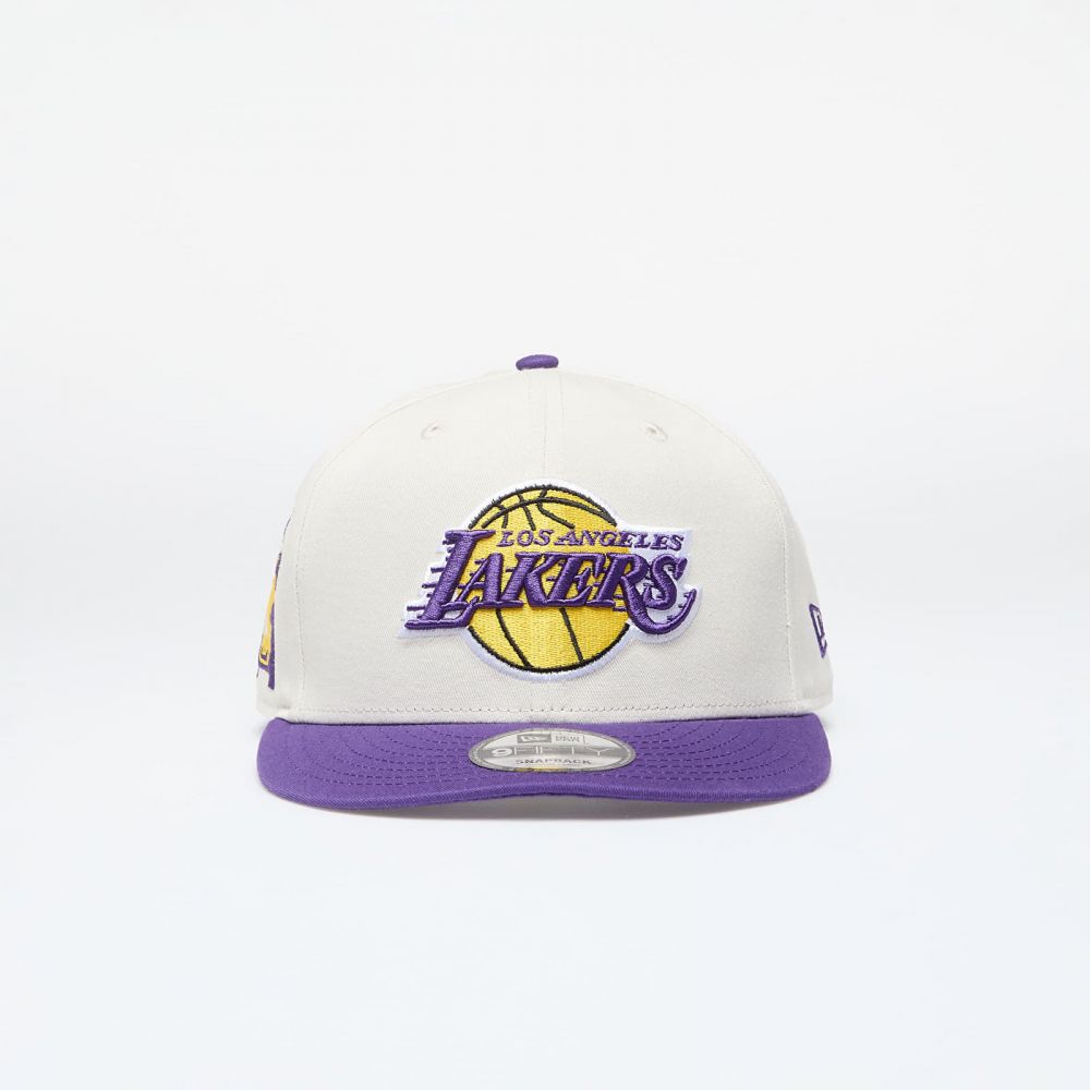 Šiltovka New Era Los Angeles Lakers 9Fifty Snapback Ivory/ True Purple M-L
