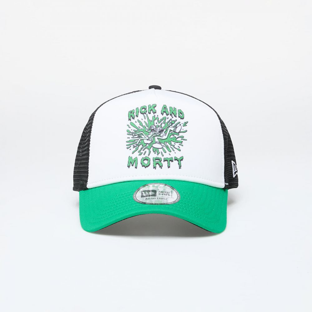 Šiltovka New Era x Rick And Morty 9Forty Trucker Snapback Green/ Black/ White Universal