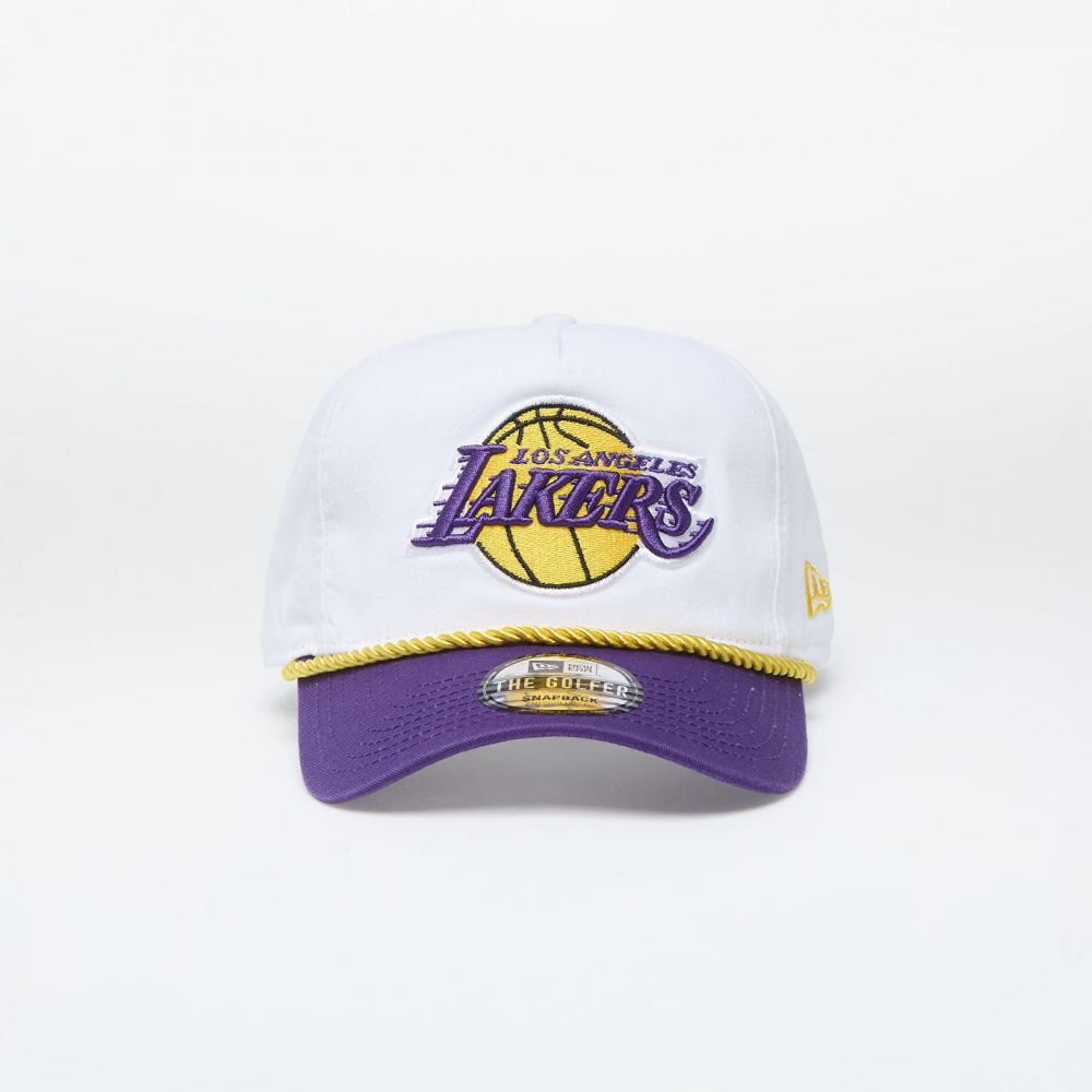 Šiltovka New Era Los Angeles Lakers NBA Golfer Snapback Cap White/ True Purple S-M
