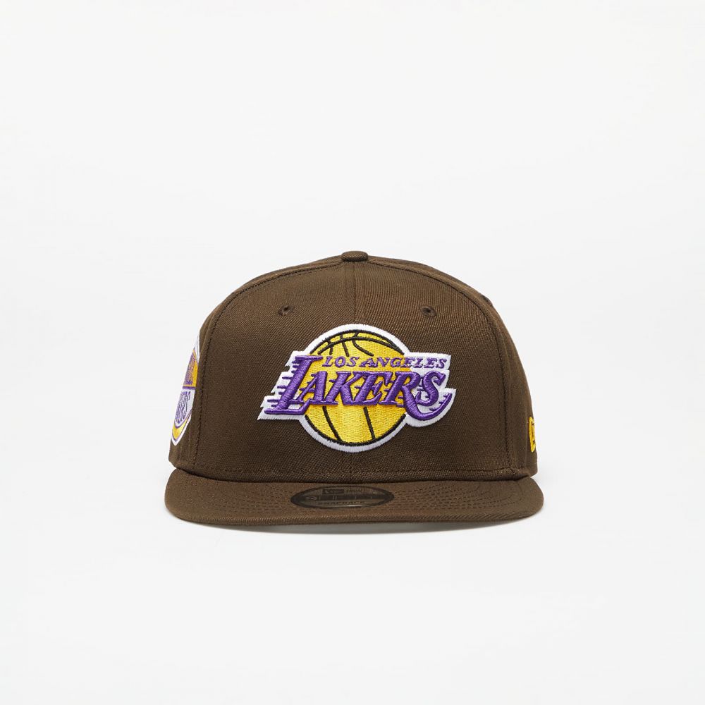 Šiltovka New Era Los Angeles Lakers Repreve 9FIFTY Snapback Cap Walnut/ True Purple M-L