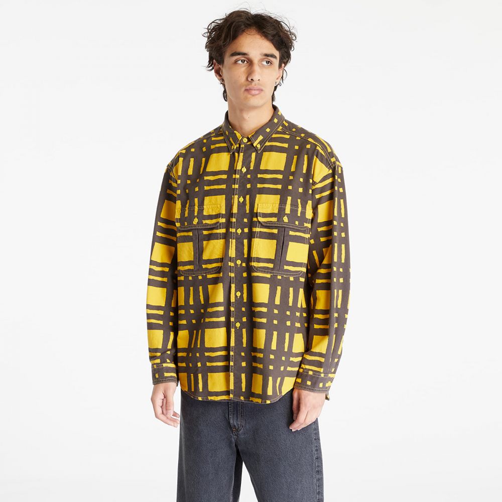Bunda Levi's® Skate L/S Woven Torn Plaid Yellow XS