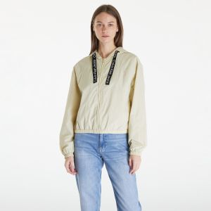 Bunda Calvin Klein Jeans Logo Drawstring Windbreaker Green Haze M