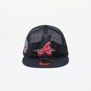 Šiltovka New Era Atlanta Braves MLB Mesh Patch 59FIFTY Fitted Cap Navy 7 3/8