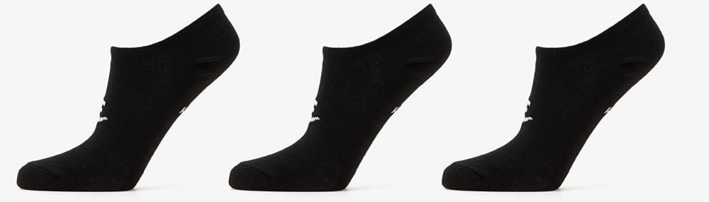 Nike Everyday Essential No-Show Socks 3-Pack Black/ White M