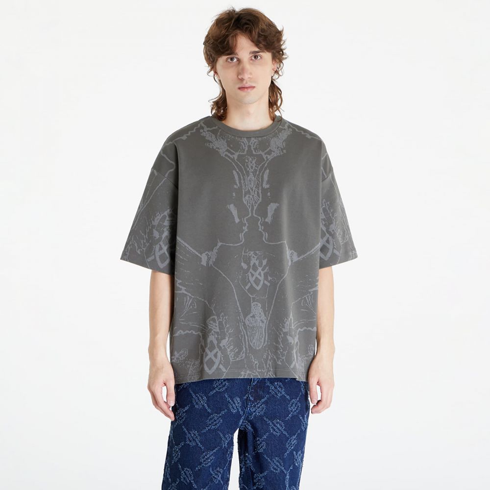 Tričko Daily Paper Secret Rhythm Oversized Short Sleeve T-Shirt Chimera Green S