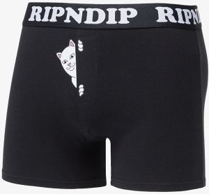 Boxerky RIPNDIP Peek A Nermal Boxers Black S