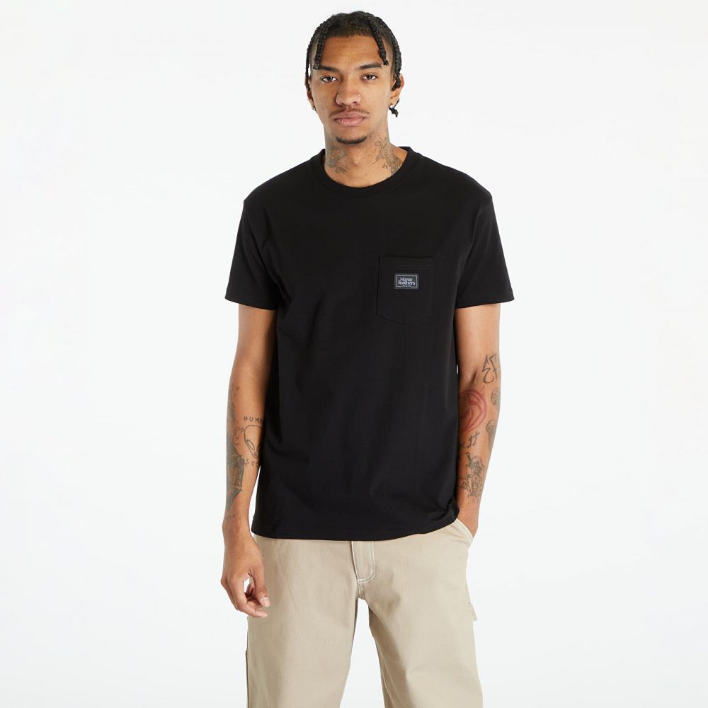 Tričko Horsefeathers Alpha T-Shirt Black L