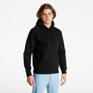Mikina Carhartt WIP Hooded Chase Sweat Black/ Gold XS