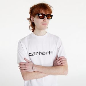 Tričko Carhartt WIP S/S Script T-Shirt White/ Black XS