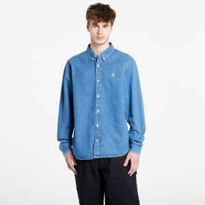 Košeľa Carhartt WIP L/S Weldon Shirt Blue XS