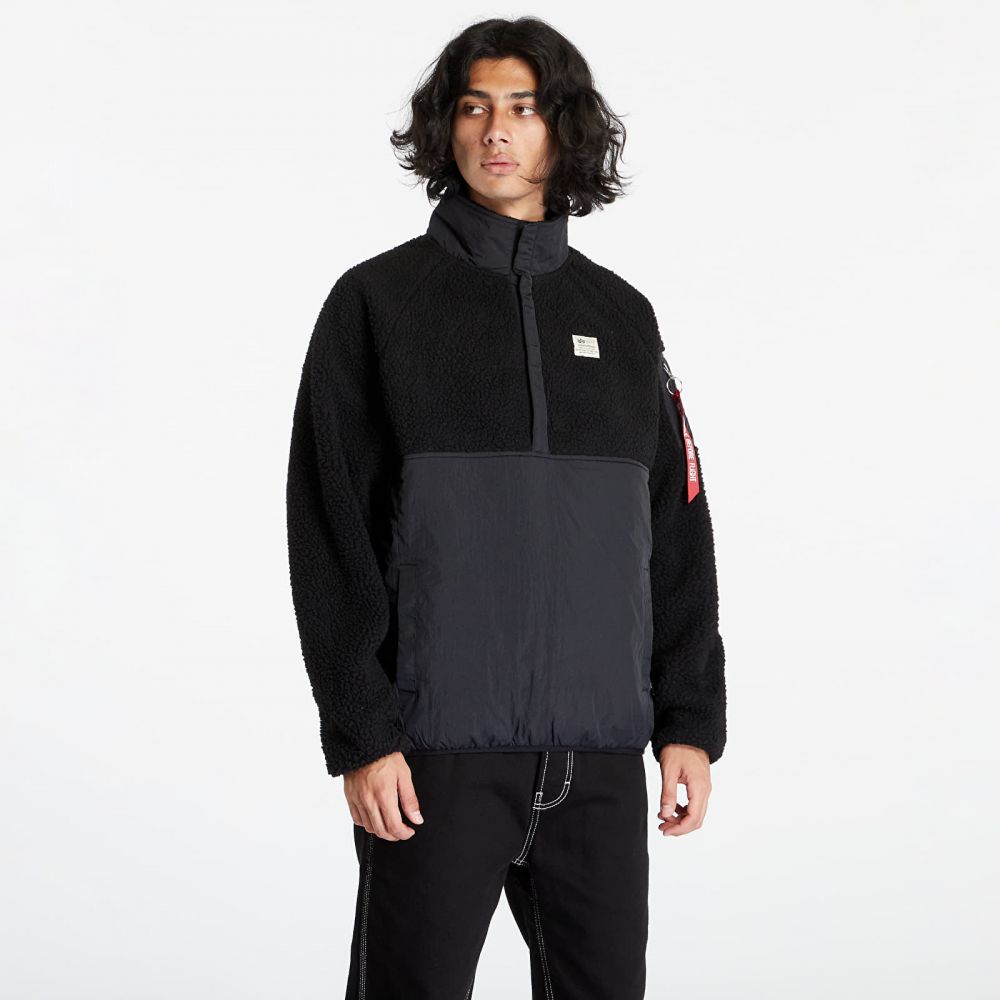 Bunda Alpha Industries Teddystoff Nylon Anorak Black S