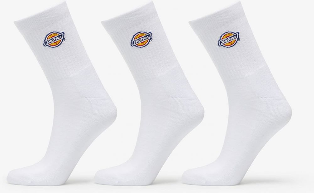 Dickies Valley Grove Socks 3-Pack White 35-38