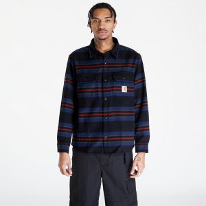 Košeľa Carhartt WIP Oregon Shirt Jac UNISEX Starco Stripe/ Black XS