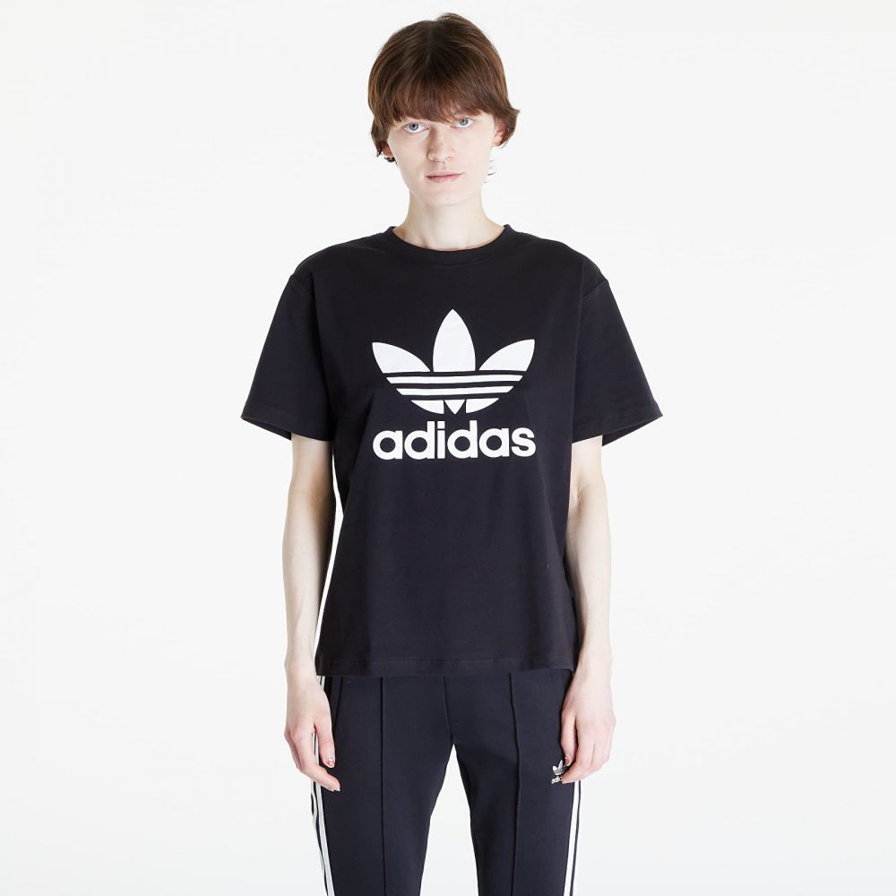Tričko adidas Trefoil Regular Tee Black L