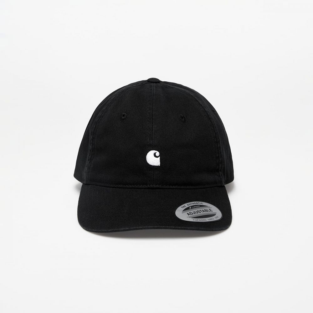 Šiltovka Carhartt WIP Madison Logo Cap Black/ White Universal