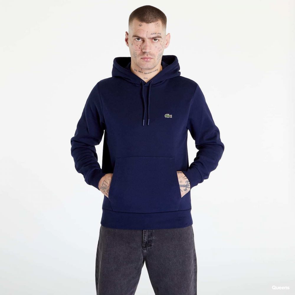 Mikina LACOSTE Sweatshirt Navy Blue XL