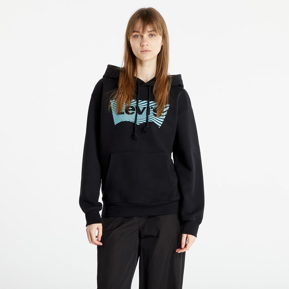 Mikina Levi's® Standard Graphic Hoodie Black XS