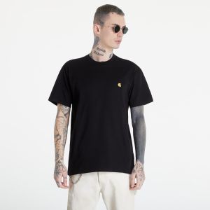 Tričko Carhartt WIP S/S Chase T-Shirt Black/ Gold XS