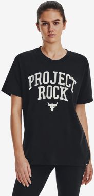 Tričko Under Armour Project Rock Heavyweight Campus T-Shirt Black M