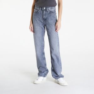 Kalhoty Calvin Klein Jeans High Rise Straight Jeans Denim Grey W28/L30