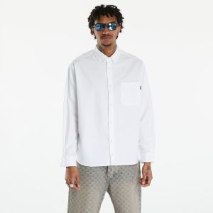 Košeľa Awake NY Embroidered Oxford Shirt White M