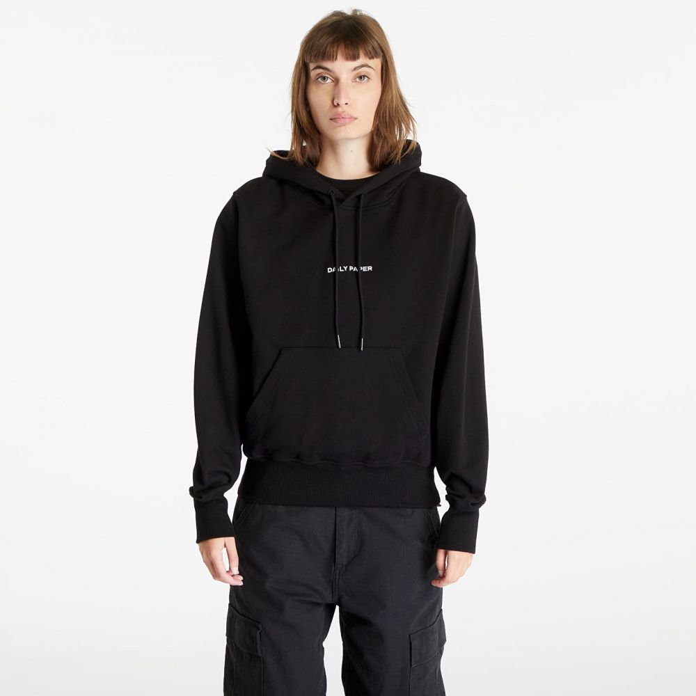 Mikina Daily Paper Evvie Type Hoodie Black L