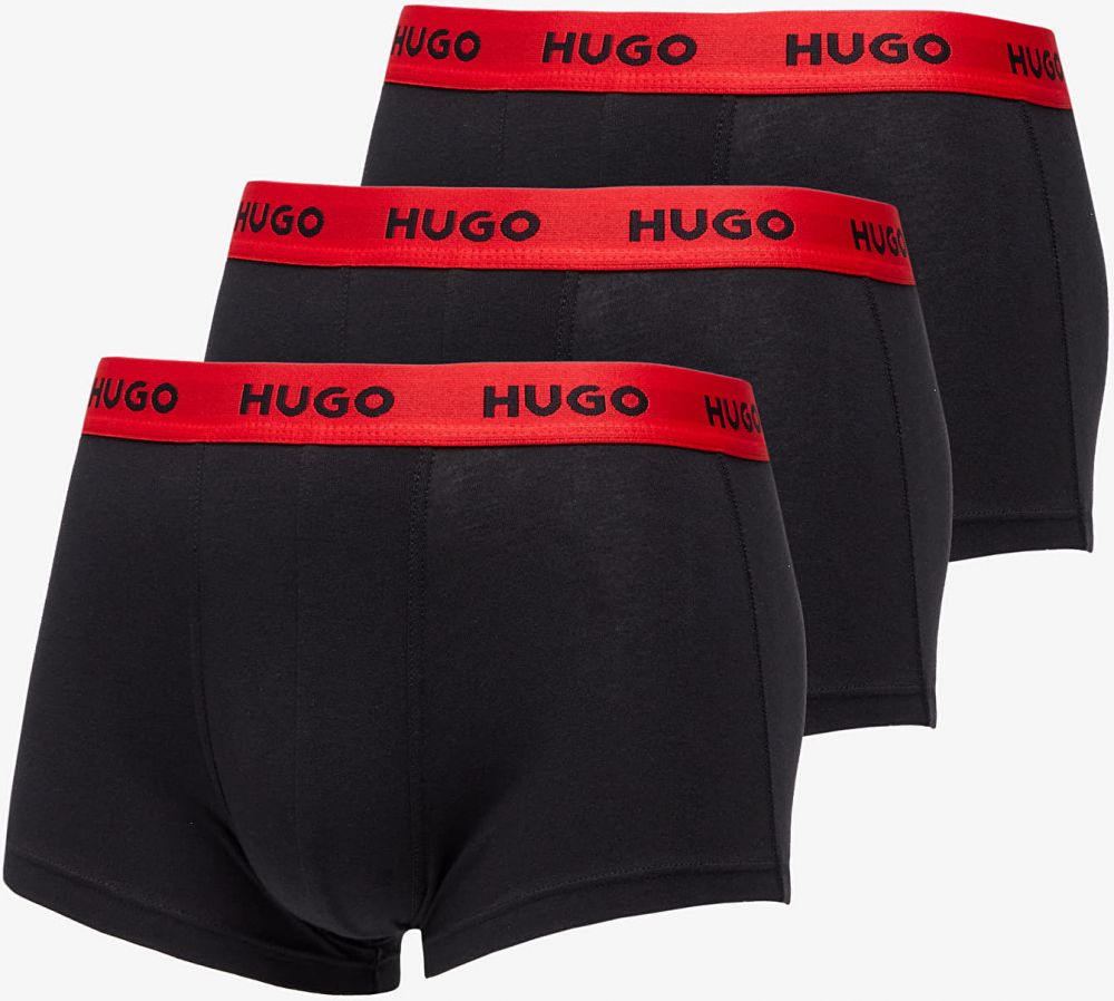 Hugo Boss Trunk 3 Pack Black/ Red M